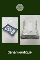 Royal Copenhagen Musselmalet Helblonde Rektangulær bakke No 1122