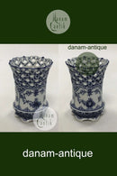 Royal Copenhagen Blue Fluted Full Lace Vase No 1016