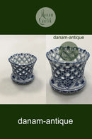 Royal Copenhagen Musselmalet Helblonde Vase/Cigaretbæger No. 369