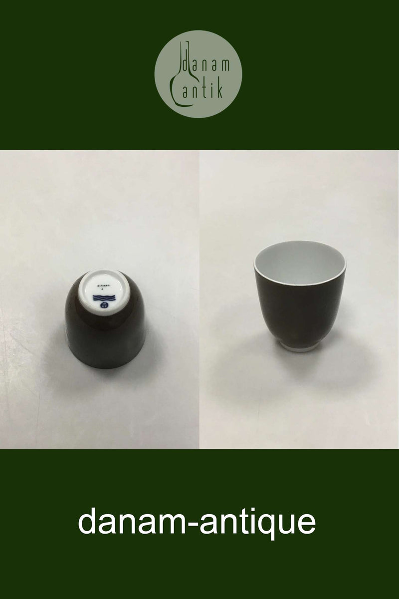 Royal Copenhagen Lille brun kop designet af Thorkild Olsen