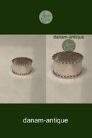 Danish Silver Napkin Ring with Pearl Edge