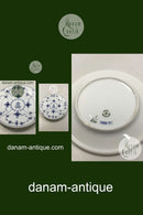 Royal Copenhagen Blue Fluted Plain Hotel Side Plate with Logo No 330