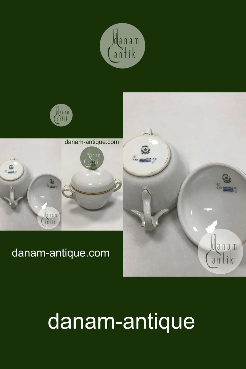 Royal Copenhagen Sirius (Stel No 21) Sukkerskål No 1680