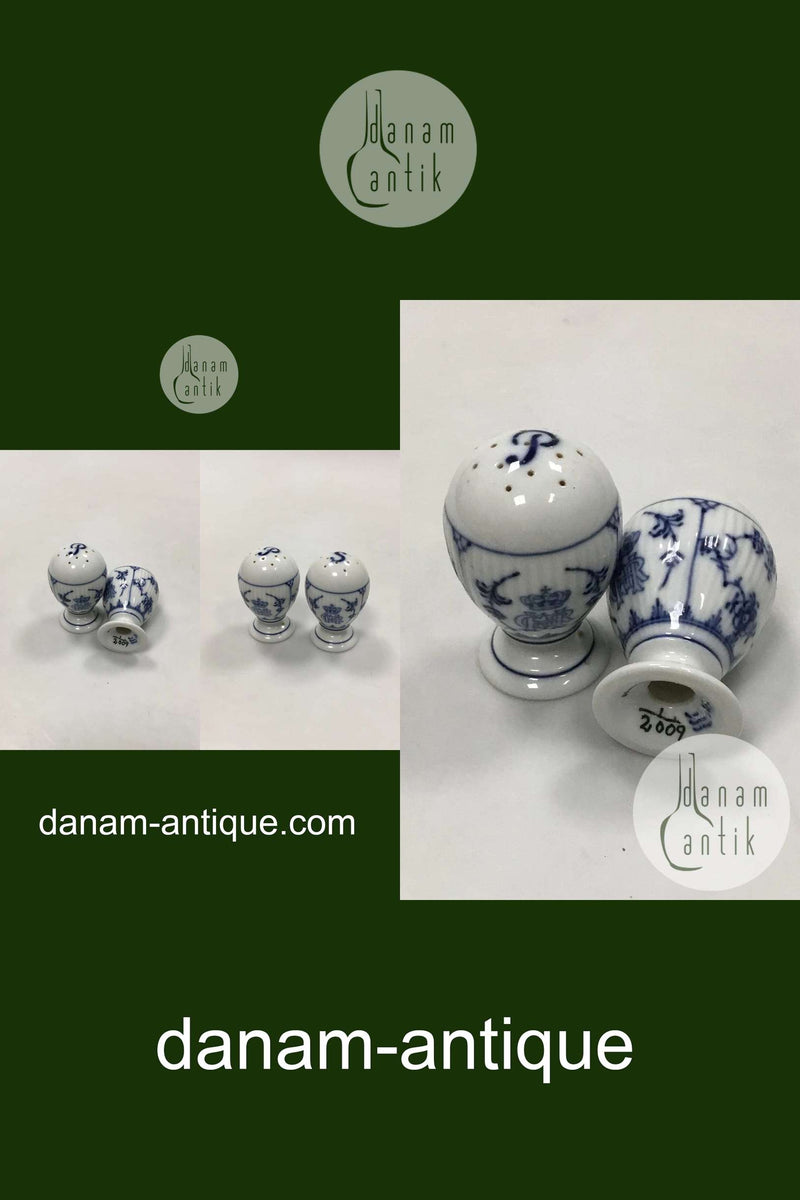 ロイヤルコペンハーゲン ブルーフルーテッドソルト＆ペッパーセット No