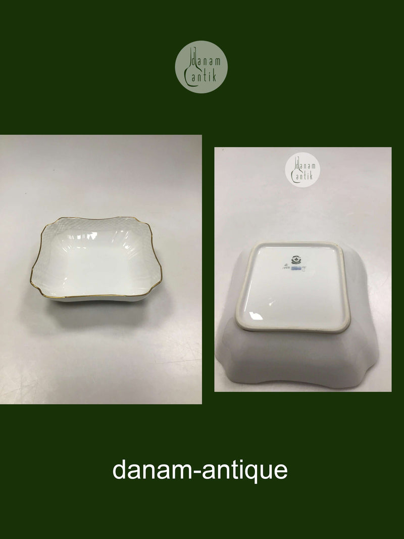 Royal Copenhagen Sirius Firkantet skål No 1522