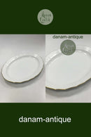 Royal Copenhagen Sirius Große ovale Schale Nr. 1558