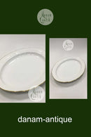 Royal Copenhagen Sirius Stort ovalt fad No 1556