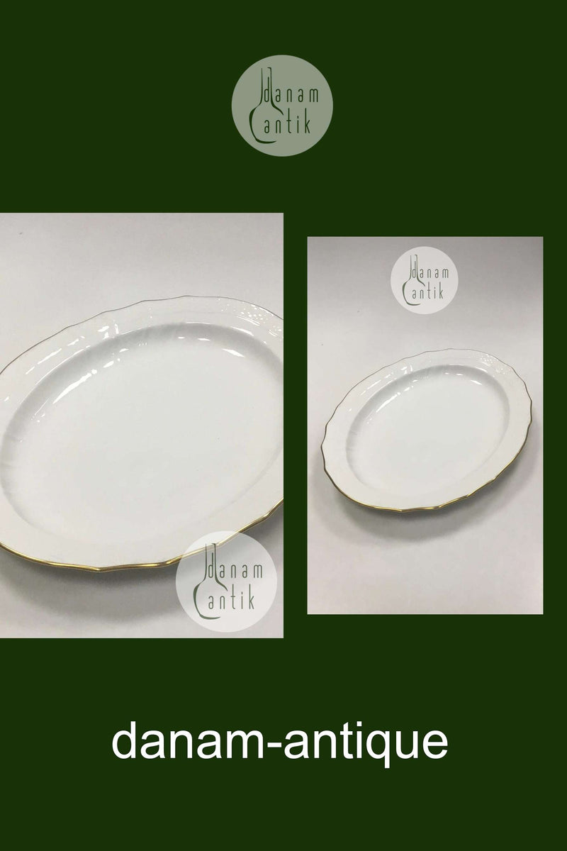 Royal Copenhagen Sirius Stort ovalt fad No 1556