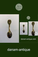 A. Michelsen Weihnachtsteelöffel 1983 Vergoldetes Sterlingsilber mit Emaille