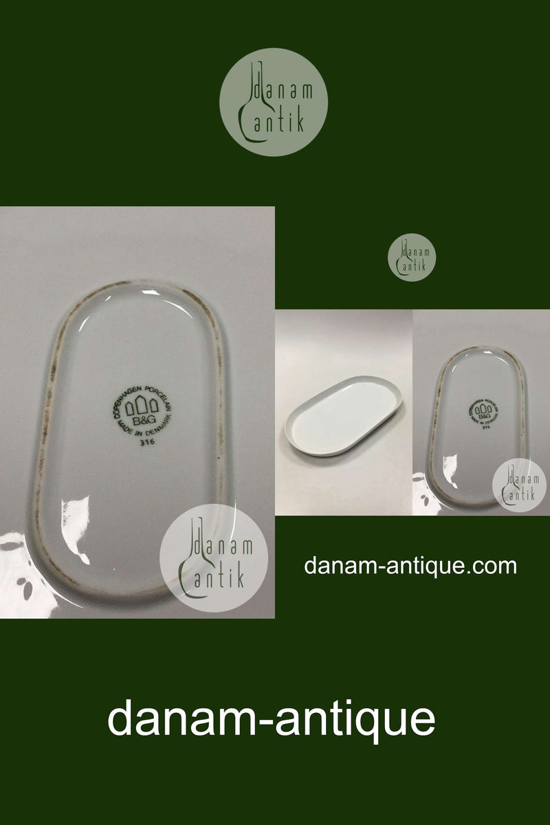 Bing og Grøndahl Casablanca Aflangt fad No 316