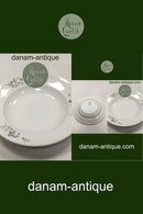 Royal Copenhagen Hotelporcelæn dekoreret med vilde planter Dyb Tallerken No 6002