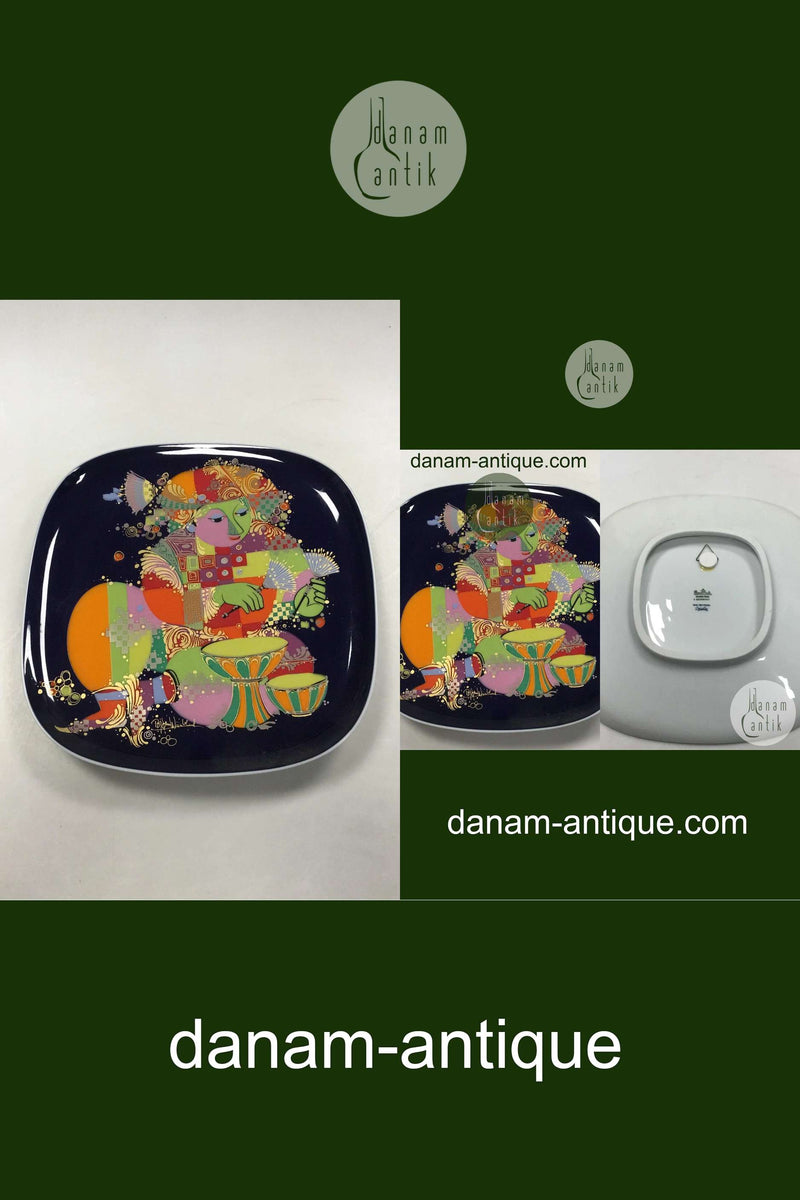 Rosenthal Bjørn Wiinblad Square plate