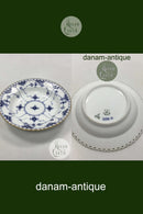 Royal Copenhagen Blue Fluted Deep Plate with Gold No 1170