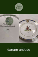 Königlicher Kopenhagener Teller Uniformen der königlichen Leibgarde 1658