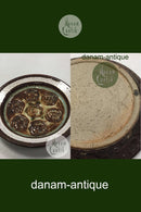 Kingo Keramik Skål med brun dekoration