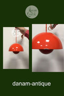 Verner panton Red/Orange Flowerpot