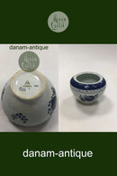 Royal Copenhagen Blå Tranquebar Sukkerskål uden låg No 1132