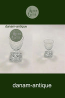 Holmegaard / Kastrup Gorm den Gamle Portvinsglas med Wien Antik slibning