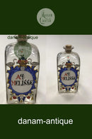 Holmegaard Apotekerflasken, krukke med tekst AP MELISSAE fra 1986