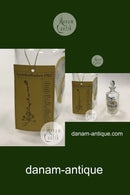 Holmegaard Apotekerflasken, krukke med tekst SPIR COCHLEAR fra 1981