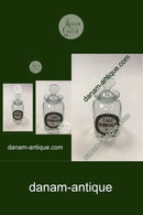 Holmegaard Apotekerflasken, krukke med tekst KALI HYDROIOD fra 1978