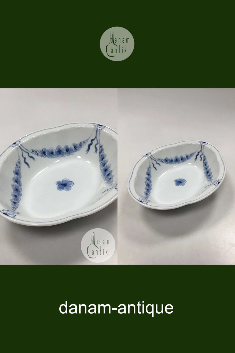 Bing og Grøndahl Empire Oval Skål No. 573/12 B