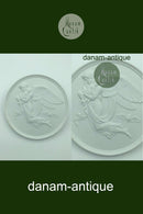 Thorvaldsen bisquit plate Bing and Grondahl "Night" No. 123