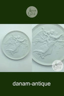 Thorvaldsen: Royal Copenhagen Biscuit Plate "Dagen" No 86