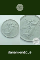 Thorvaldsen Bing and Grondahl Biscuit Plate "Dagen" No 86