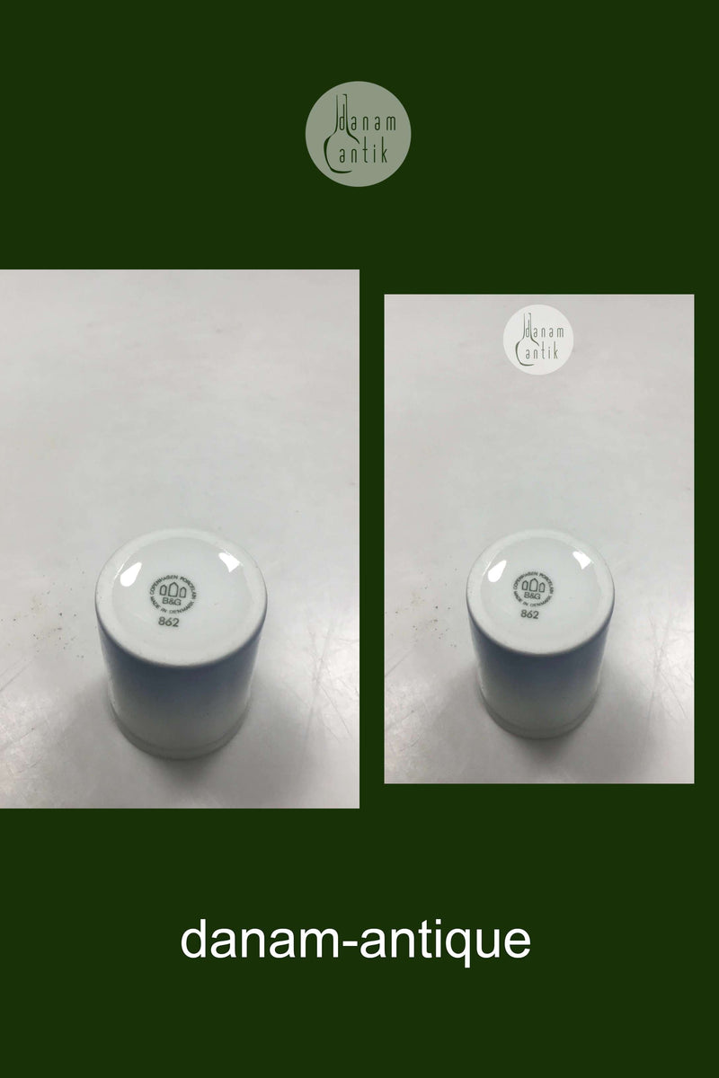 Bing og Grøndahl Blå Tone Hotel Tandstikholder No. 862/1099