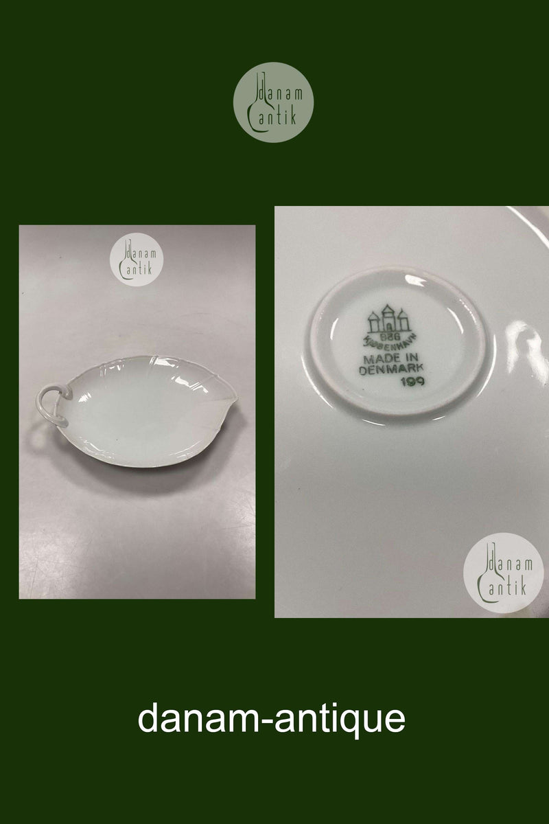 ビング＆グロンダール オッフェンバック 金なし リーフ型ボウル No206