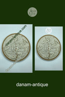 Stephen Sinding: Bing and Grondahl bisquit plates "Merry Christmas Merry Christmas"