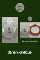 Royal Copenhagen Dæktallerken med rød kant No. 631