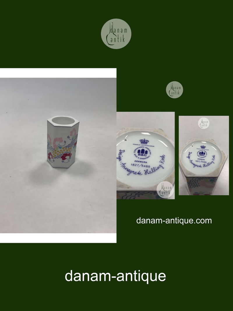 Bing og Grøndahl Fyrfadslysestage af Annegrete Halling-Koch No. 1827/5465