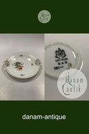 Bing and Grondahl Saxon Flower, White Cake Dish No 101