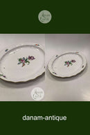 Royal Copenhagen Saxon Flower Light Oval Serving Dish No 1559