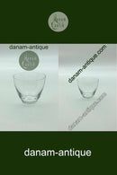 Hvidt "Copenhagen" hedvinsglas fra Holmegaard Glasværk