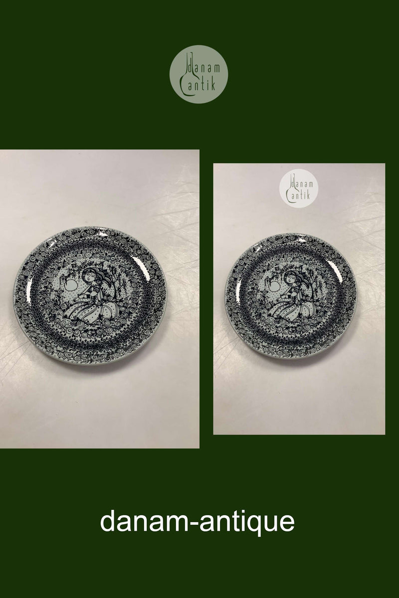 Bjorn Wiinblad Nymolle Ceramics. The 4 seasons - Summer No 3054 - 1286