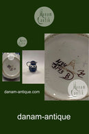 Aluminia Tenera kunstfajance Kande med Låg No. 434-3143