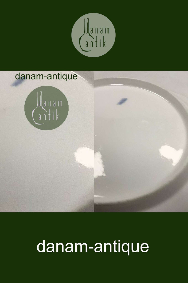 Antique Royal Copenhagen Light Saxon Dinner Plate