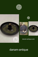 Dansk Bronze Skål med Abe Ildfast