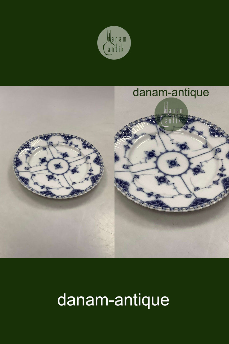 Antik Royal Copenhagen Musselmalet Helblonde Tallerken
