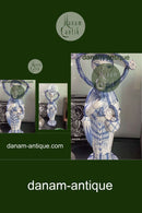 Bjørn Wiinblad Figur fra De fire Årstider, Efterår M22. Signeret i 1985