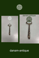 Lorgnette Glas Briller i gyldent metal og Emalje arbejde