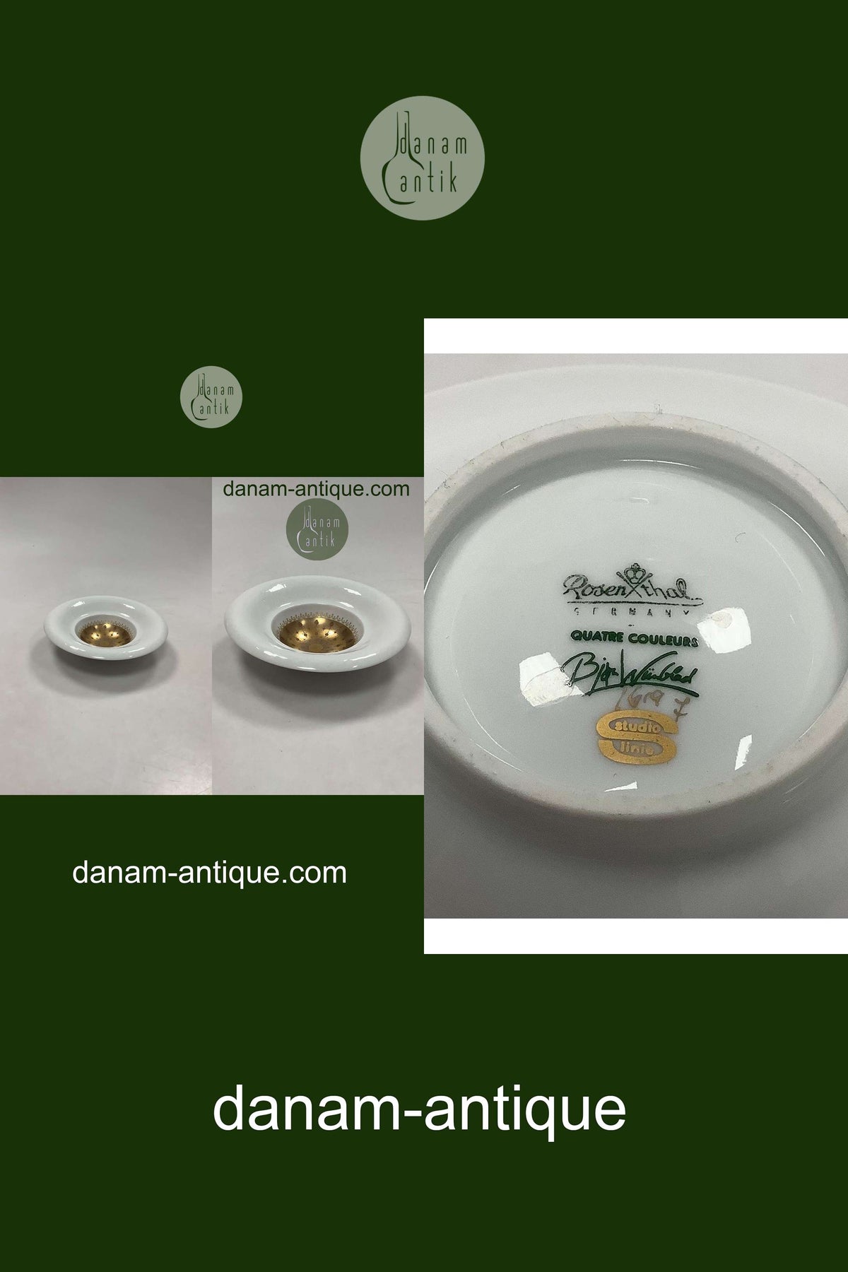 Bjørn Wiinblad Rosenthal金碗