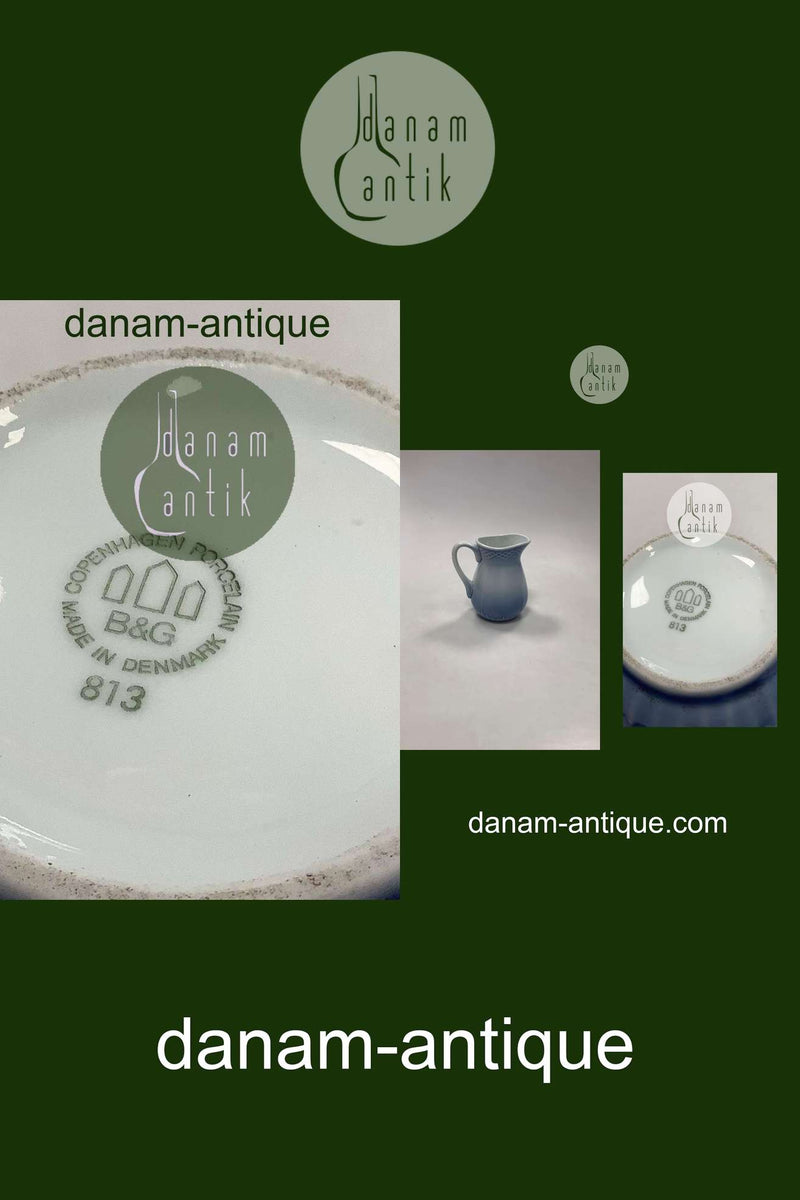 Bing og Grøndahl Blå Tone Hotel Flødekande No 813