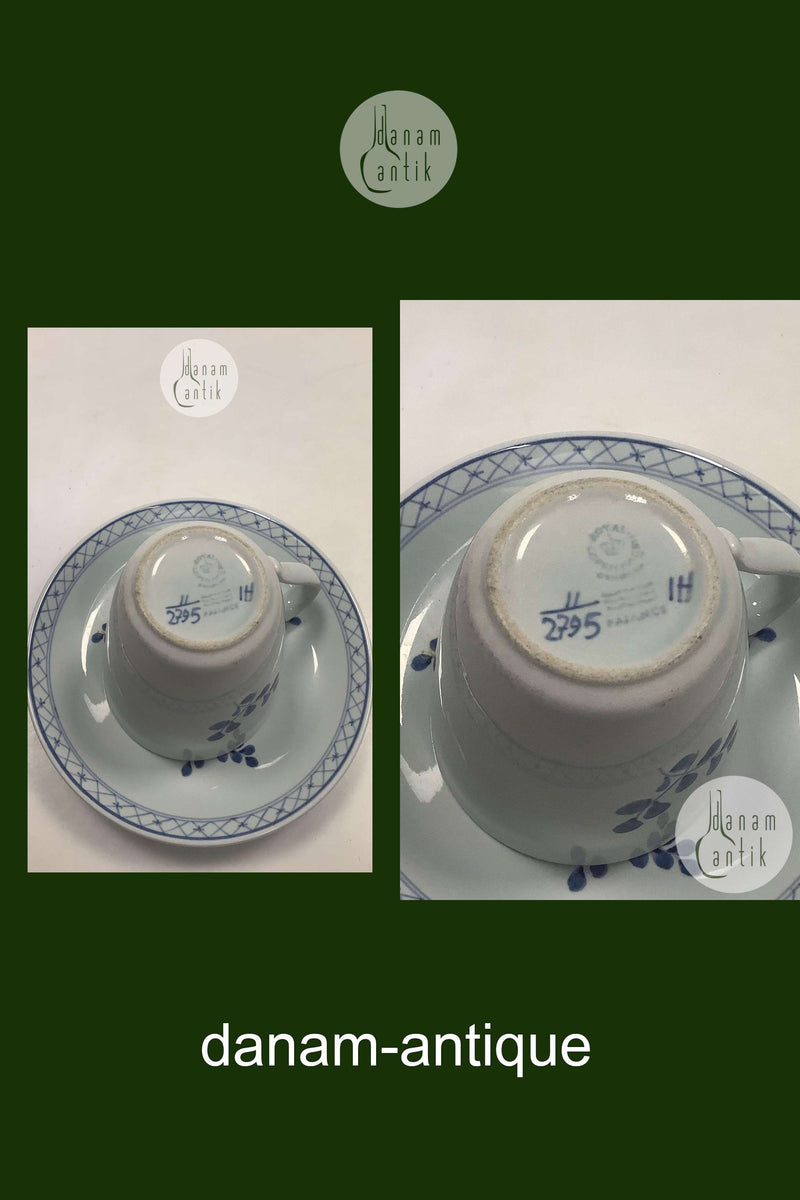 Royal Copenhagen Tranquebar Ny Form Kaffekop No. 2795