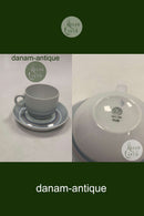 Bing和Grondahl Sahara咖啡杯和碟子 No 305