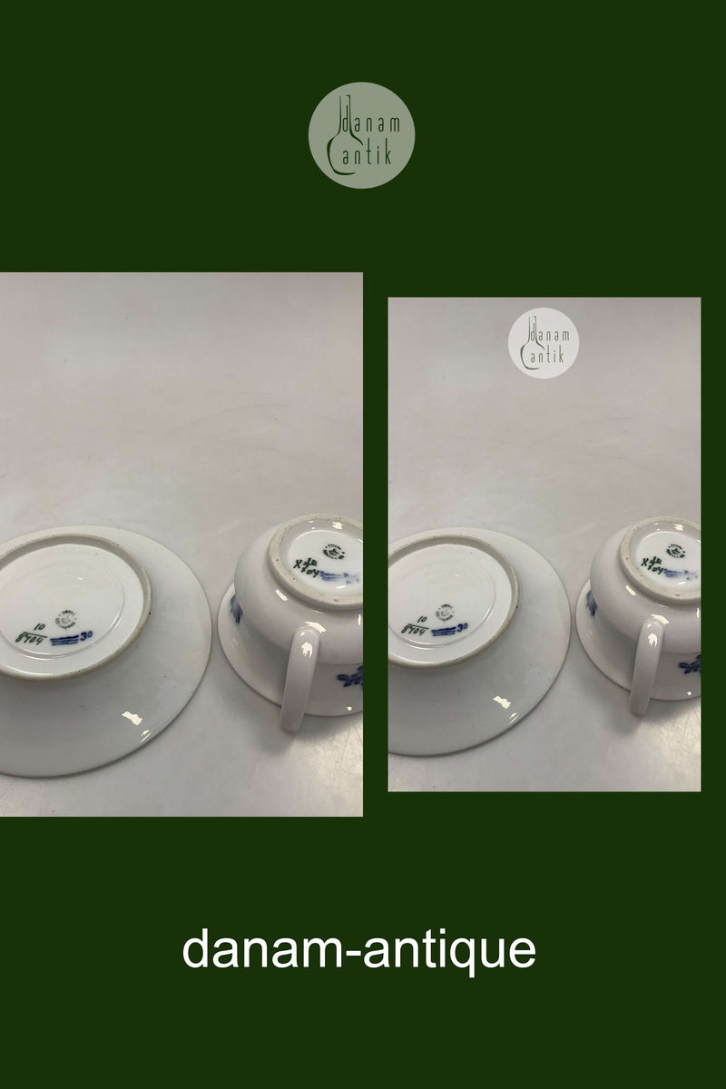 Royal Copenhagen Blå Blomst Fransk Kop No. 8704