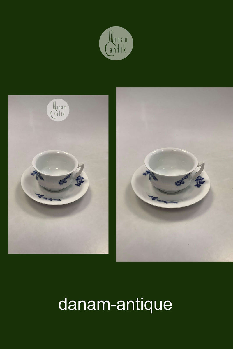 Royal Copenhagen Blå Blomst Fransk Kop No. 8508